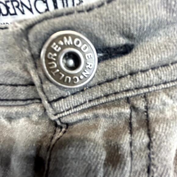 DISTRESSED MODERN CULTURE size 38x32 Men's Jeans Gray - Picture 2 of 15